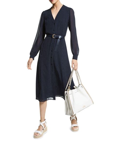 michael kors midnight blue|Michael Kors blue dresses.